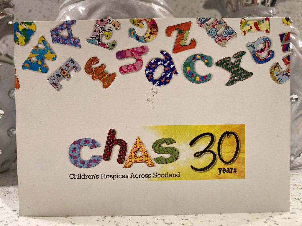 CHAS Thank You Card